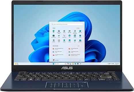 Laptop Asus E410KA N6000 4GB Ram 64GB eMMC Intel Win11 14.1"FHD
