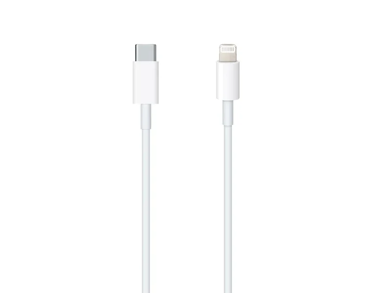 کابل تبدیل USB-C به Lightning اپل 1 متری | کابل اصلی Apple USB-C to Lightning Cable 1m