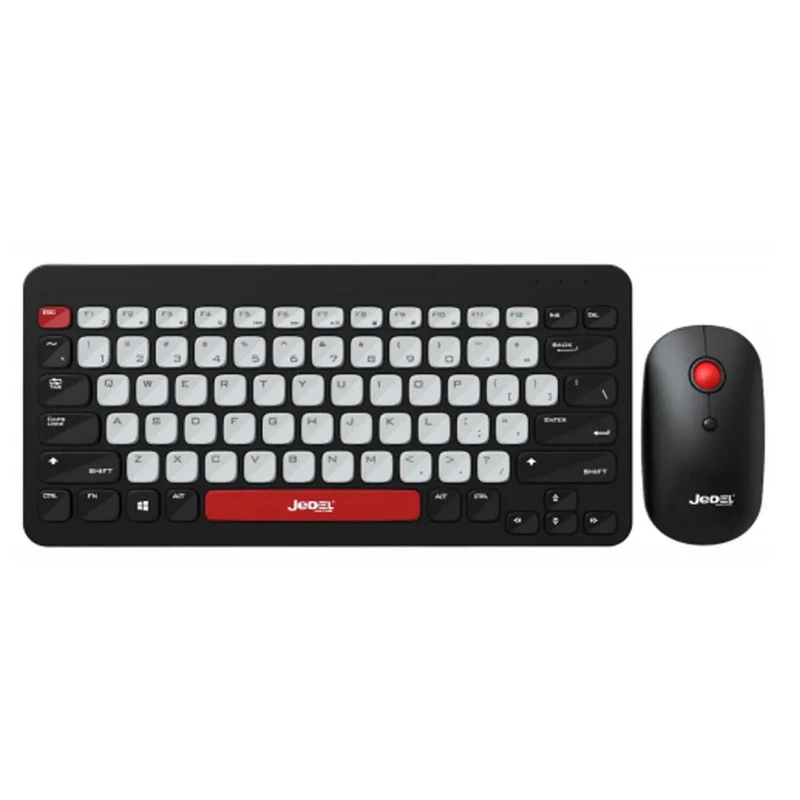 کیبورد و ماوس بی سیم جدل مدل WS681 Mini