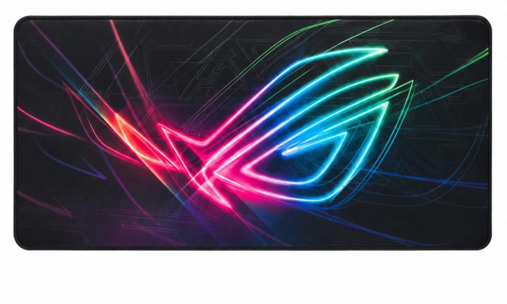 پد موس گیمینگ طرح ROG سایز 30×70